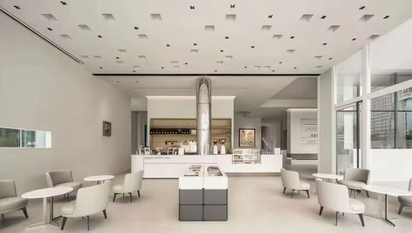 之界艺术餐厅明亮完整的公共用餐空间